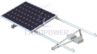 Ballasted Non-Penetrating Flat Roof Solar Mounting